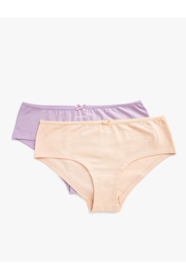 Koton Koton Briefs - Pink - Pack 2