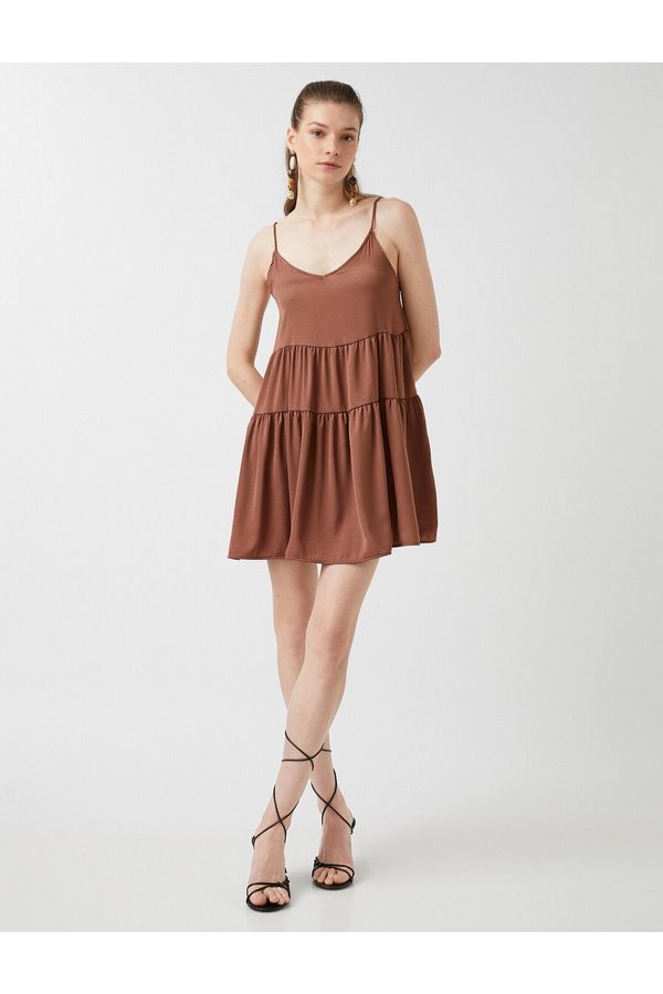 Koton Koton Brown - Smock dress