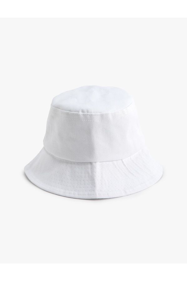 Koton Koton Bucket Hat Cotton Basic