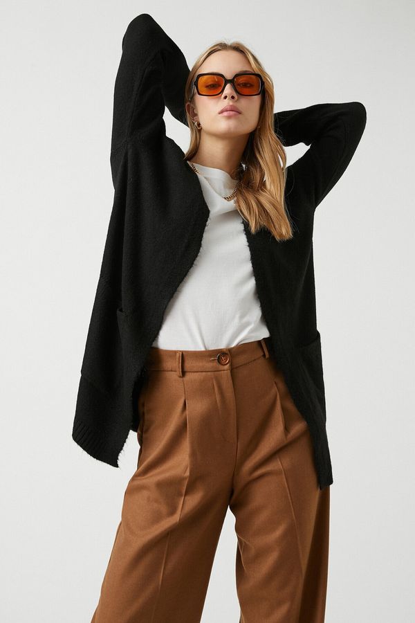 Koton Koton Cardigan - Black - Relaxed fit