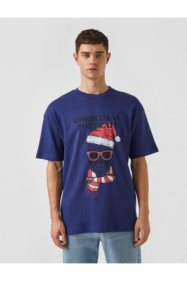 Koton Koton Christmas Printed T-Shirt