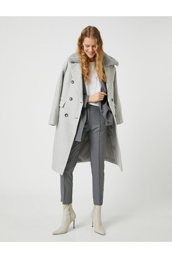 Koton Koton Coat - Gray - Parka