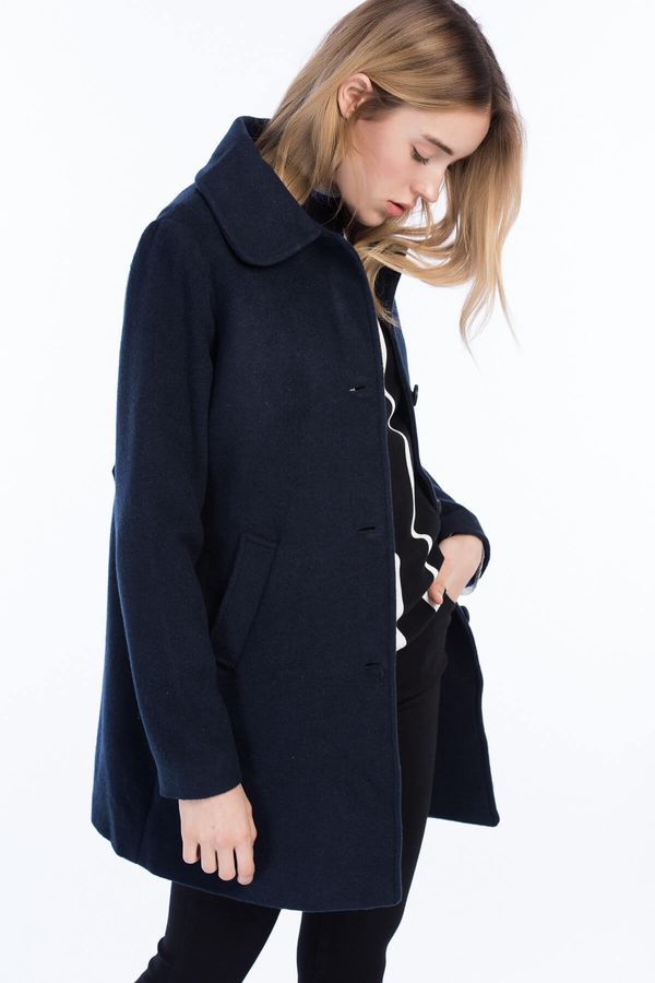 Koton Koton Coat - Navy blue