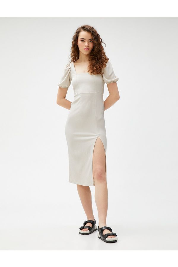 Koton Koton Dress - Beige