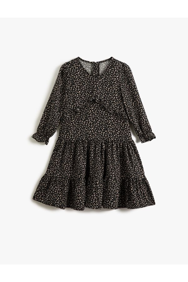 Koton Koton Dress - Black - Ruffle both