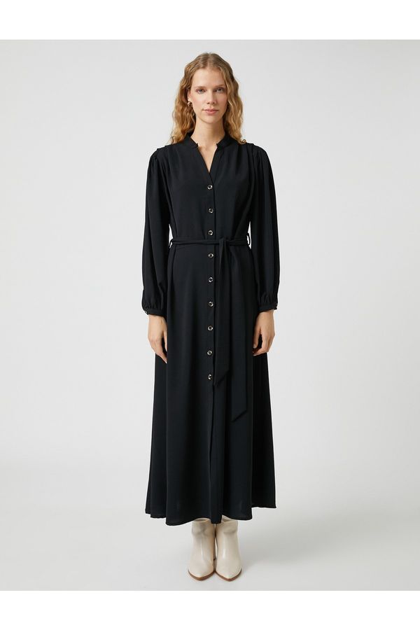 Koton Koton Dress - Black - Shirt dress