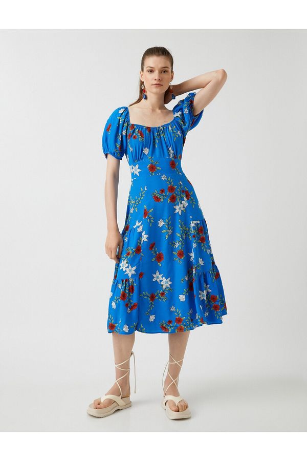 Koton Koton Dress - Blue - Basic