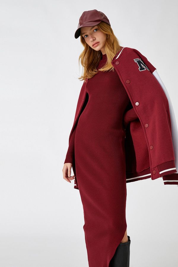 Koton Koton Dress - Burgundy