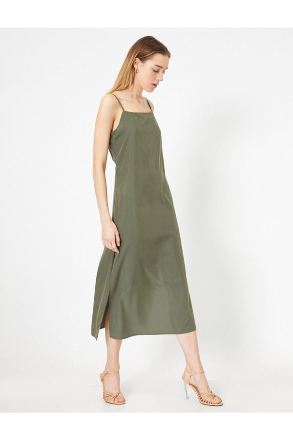 Koton Koton Dress - Green - Basic