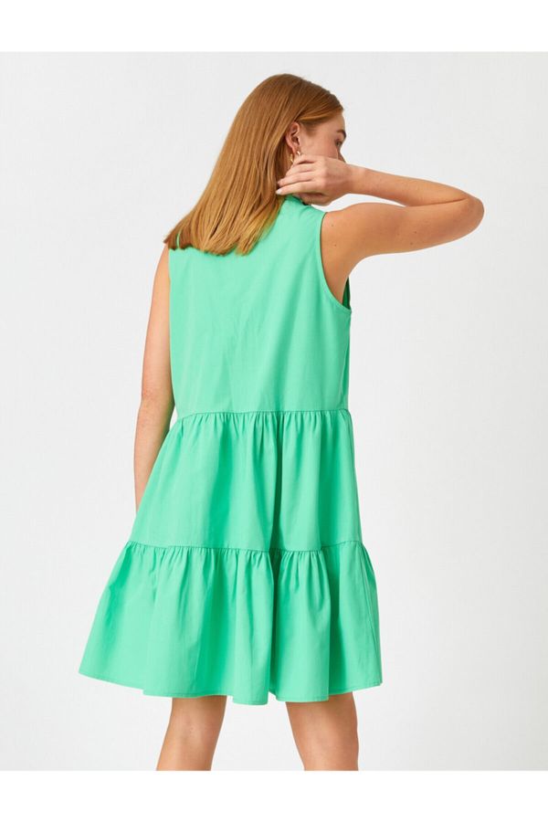 Koton Koton Dress - Green - Smock dress