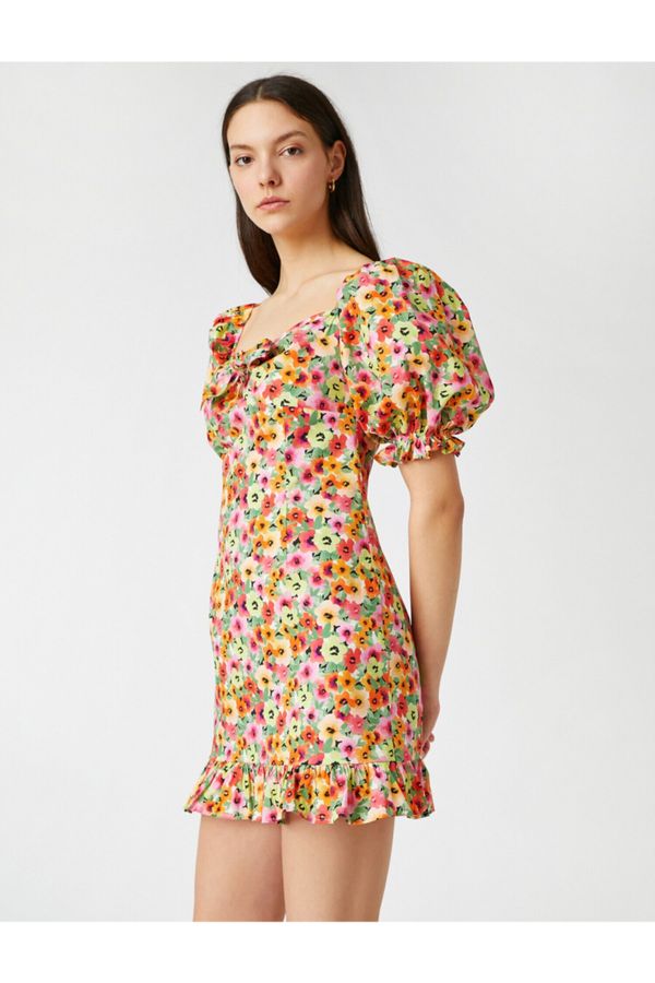 Koton Koton Dress - Multi-color - Ruffle both