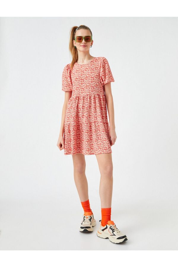 Koton Koton Dress - Orange - Basic