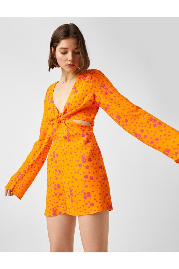 Koton Koton Dress - Orange - Bodycon