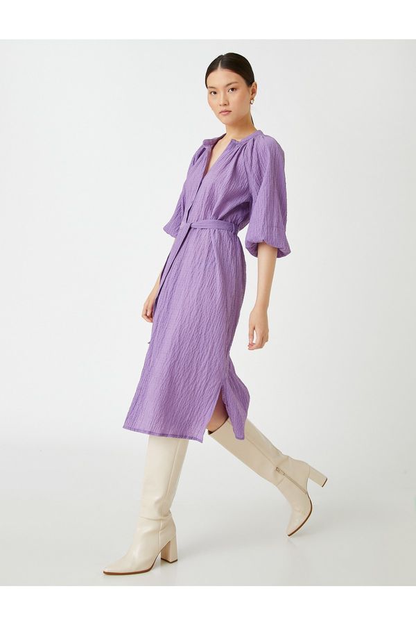 Koton Koton Dress - Purple - Basic