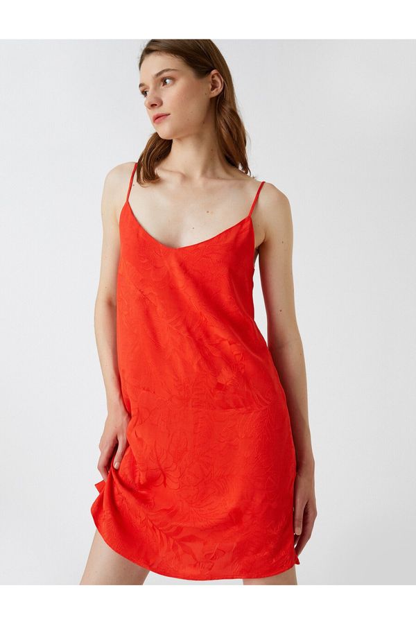 Koton Koton Dress - Red - Basic