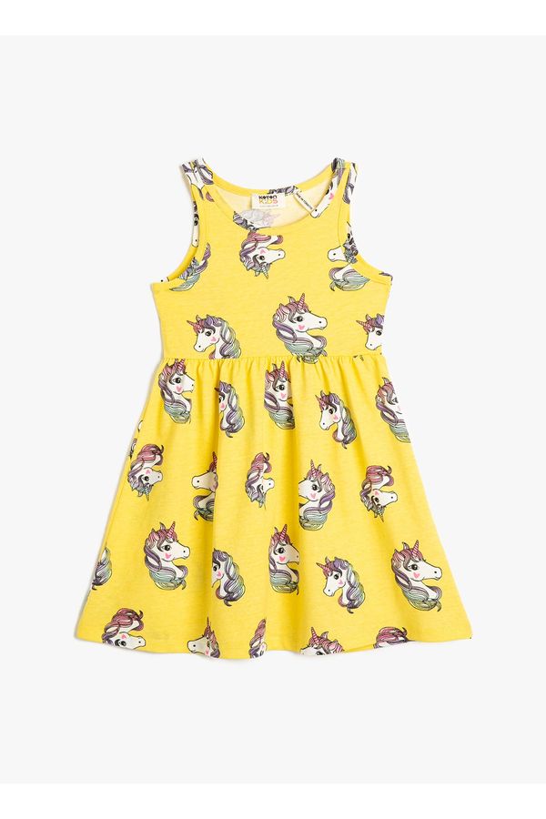 Koton Koton Dress - Yellow