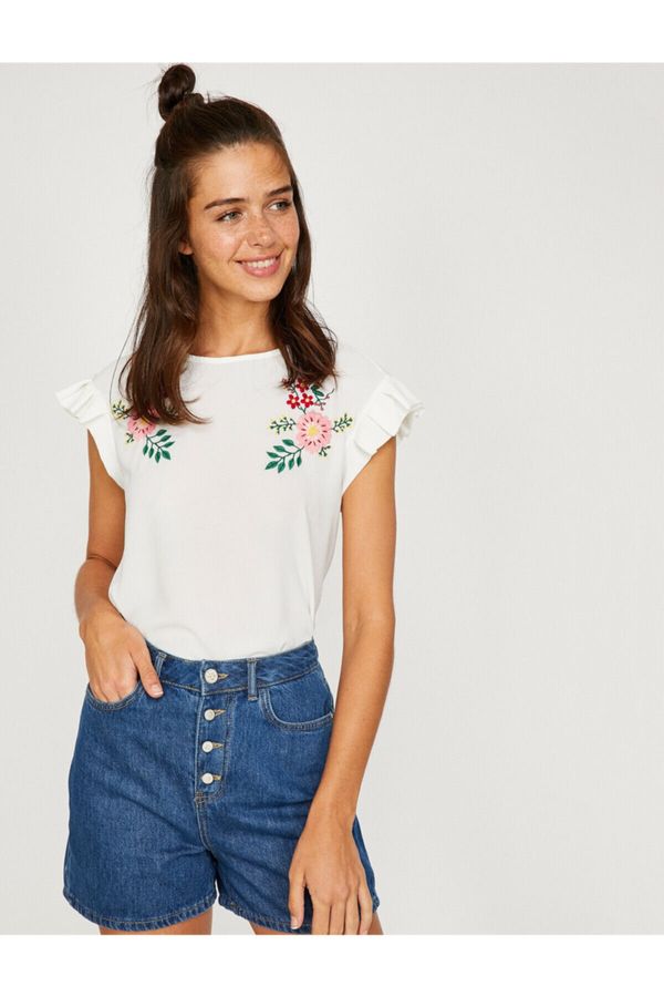 Koton Koton Embroidered Blouse