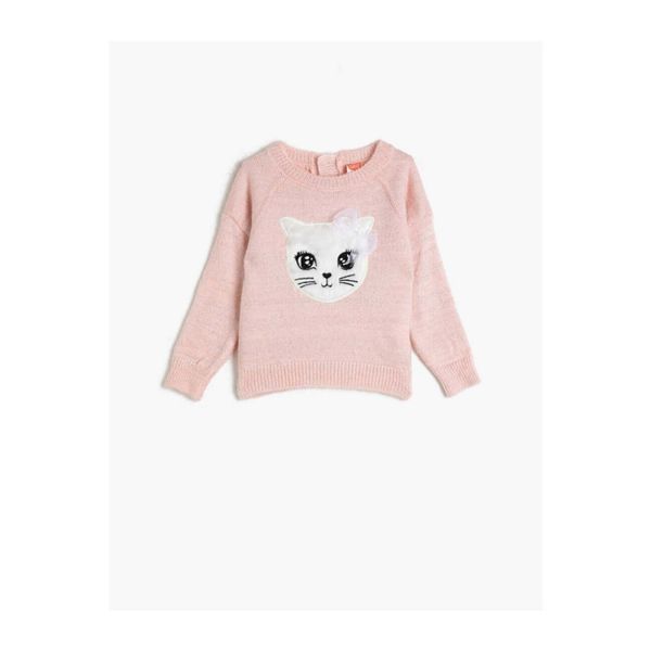 Koton Koton Girl's Sweater Ecru