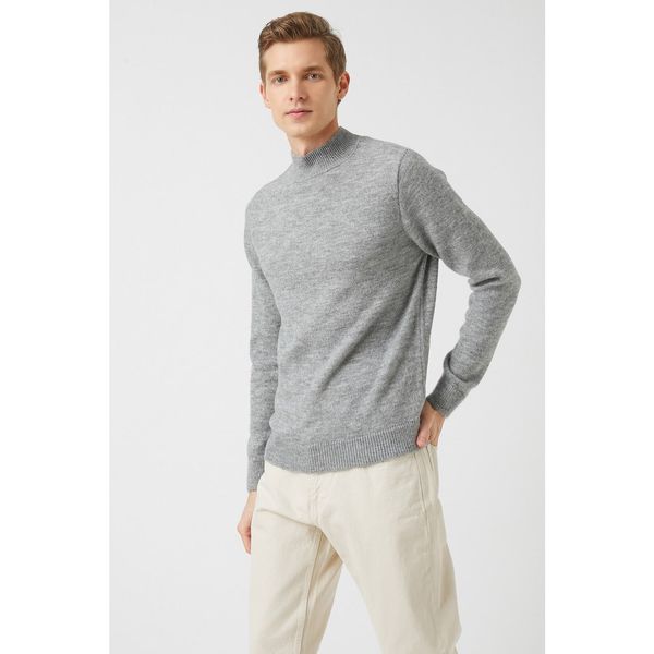 Koton Koton Half Turtleneck Basic Sweater