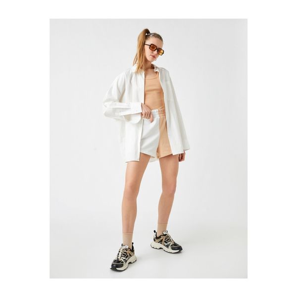 Koton Koton High Waist Shorts