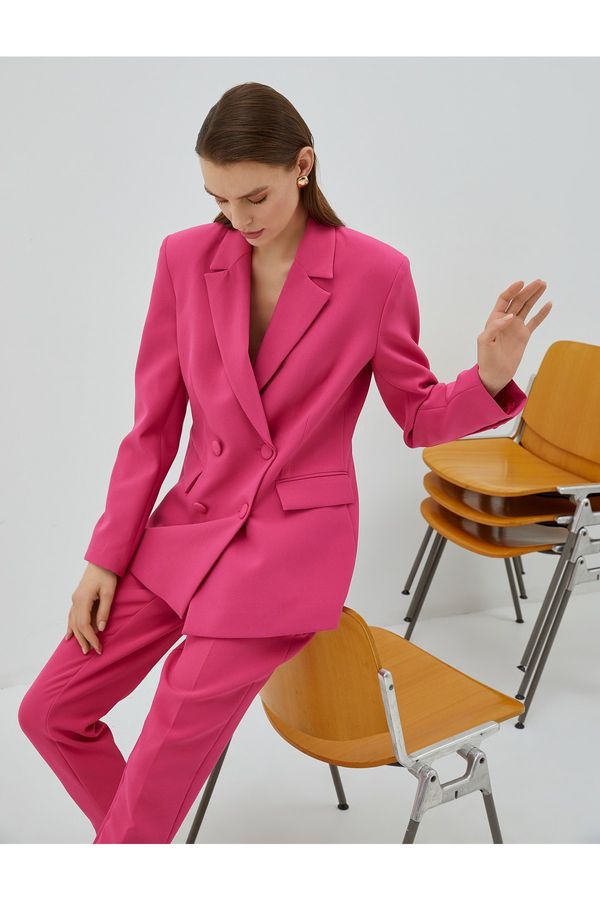 Koton Koton Jacket - Pink - Standard