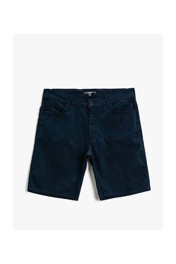 Koton Koton Jean Shorts Cotton