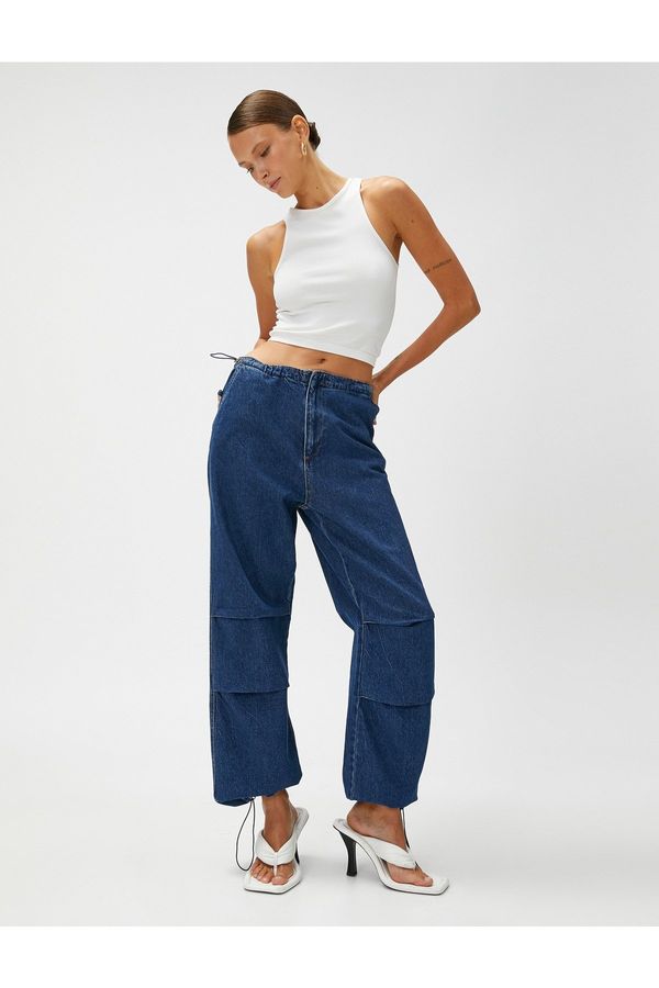 Koton Koton Jeans - Navy blue - Wide leg