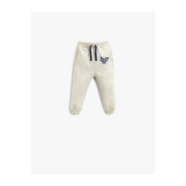 Koton Koton Jogger Sweatpants Quilted