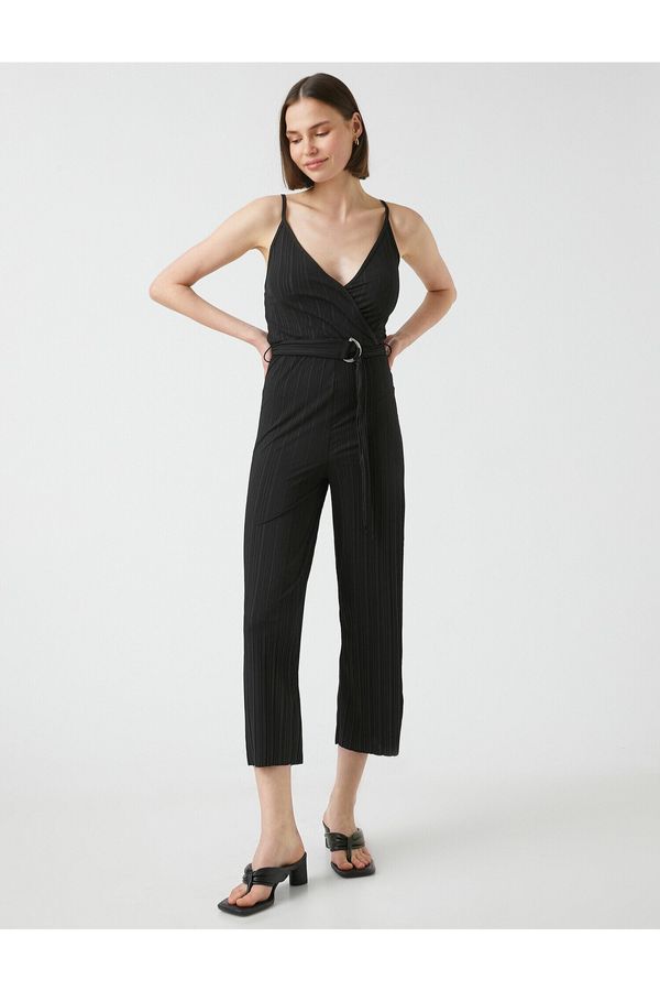 Koton Koton Jumpsuit - Black - Fitted