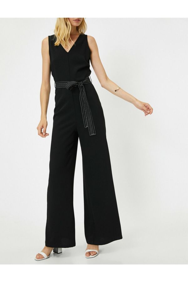 Koton Koton Jumpsuit - Black - Regular fit