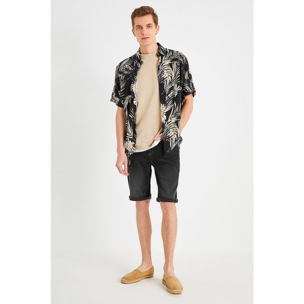 Koton Koton Layered Denim Shorts