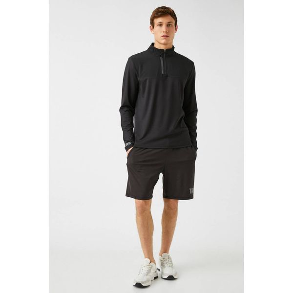 Koton Koton Men's Black Shorts & Bermuda