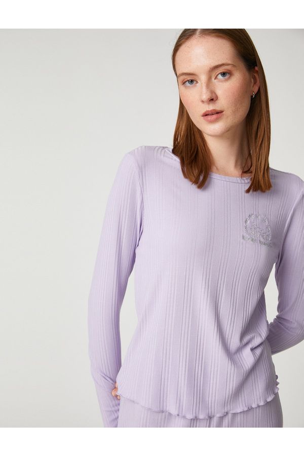 Koton Koton Pajama Top - Purple