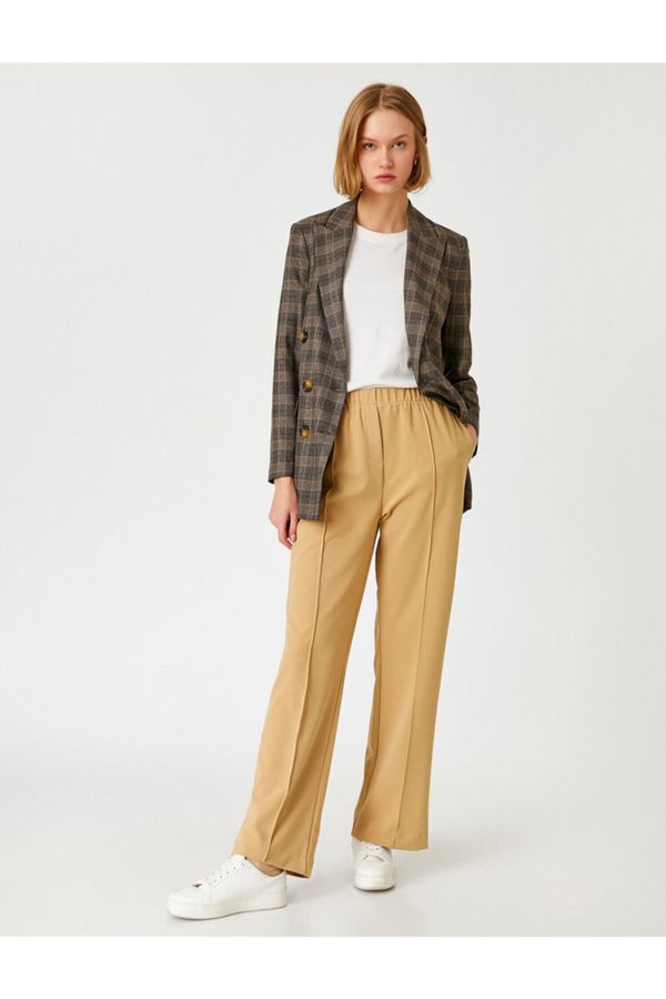 Koton Koton Pants - Beige - Relaxed