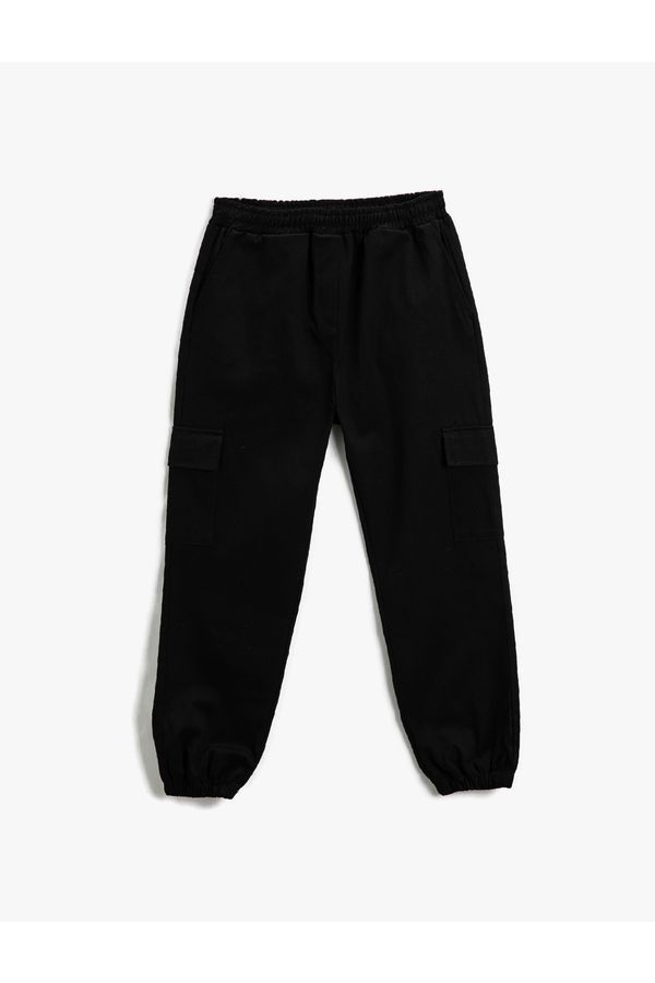 Koton Koton Pants - Black - Joggers