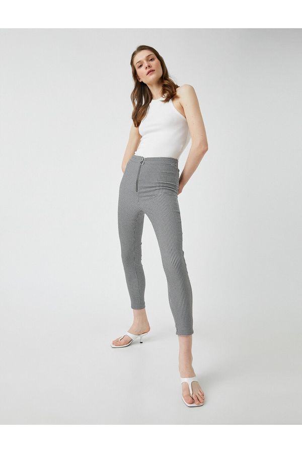 Koton Koton Pants - Gray - Skinny