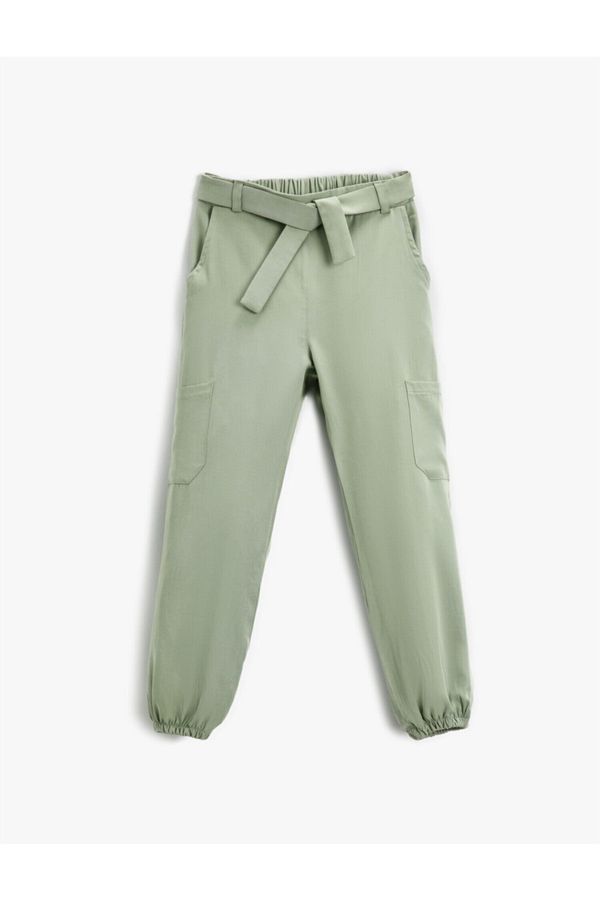 Koton Koton Pants - Khaki - Joggers