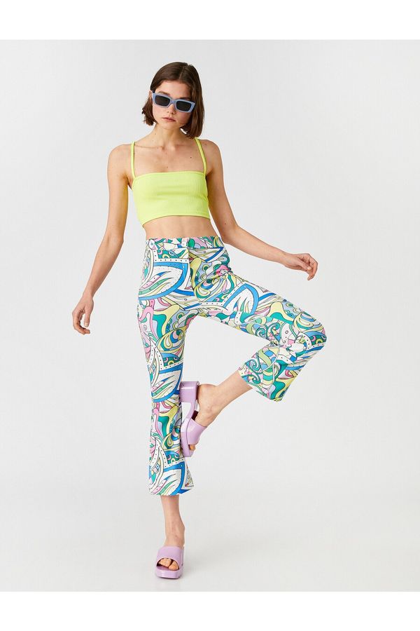 Koton Koton Pants - Multi-color - Slim