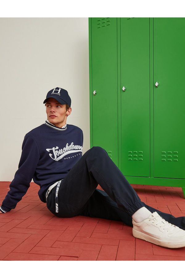 Koton Koton Pants - Navy blue - Joggers