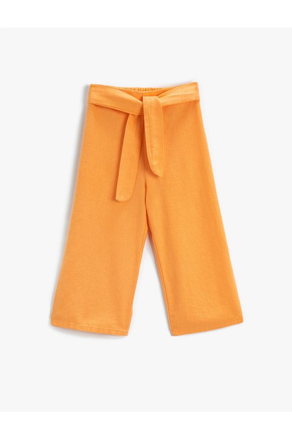 Koton Koton Pants - Orange - Relaxed