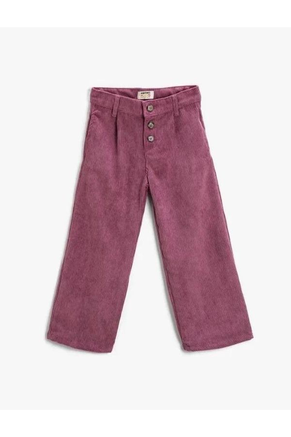 Koton Koton Pants - Pink - Straight