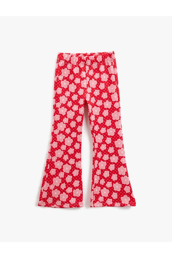 Koton Koton Pants - Red - Wide leg