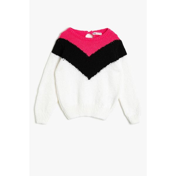 Koton Koton Pink Girl's Sweater