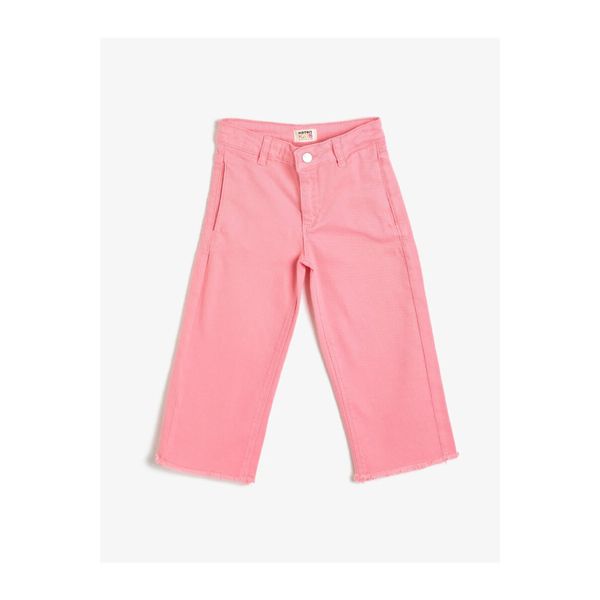 Koton Koton Pink Girl's Trousers