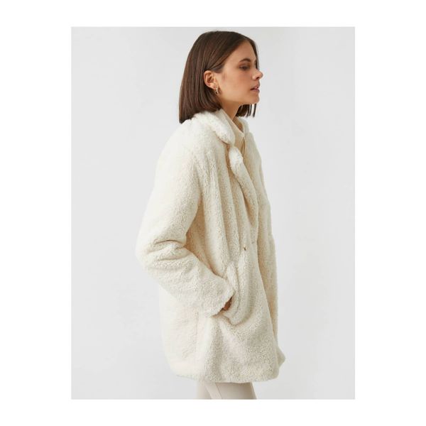 Koton Koton Plush Long Coat