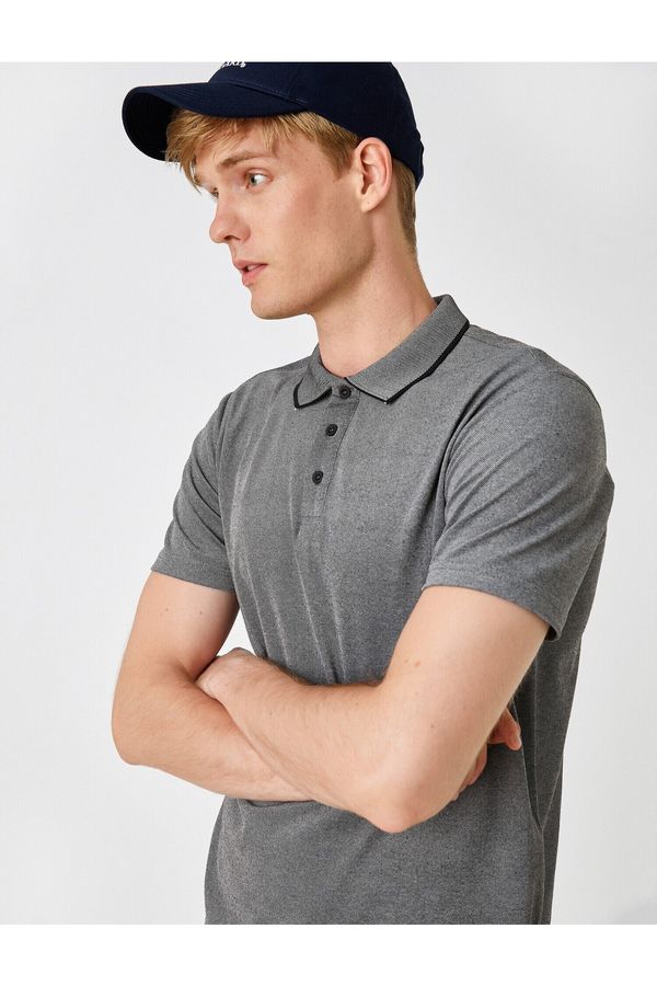 Koton Koton Polo T-shirt - Black