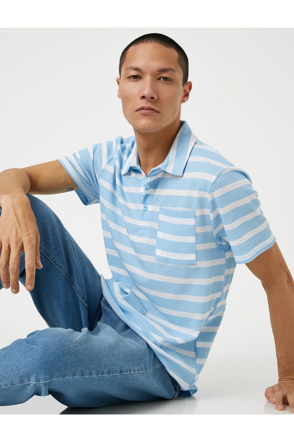 Koton Koton Polo T-shirt - Blue