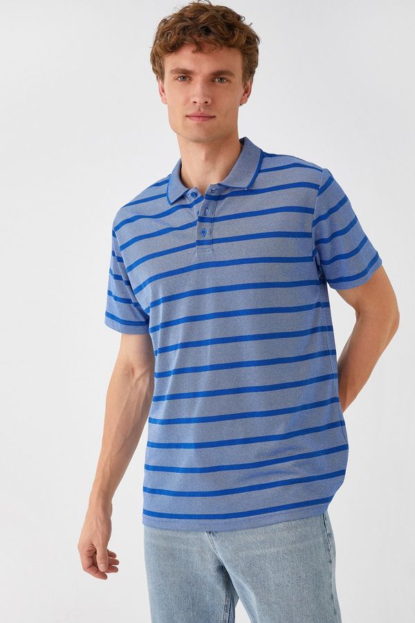 Koton Koton Polo T-shirt - Blue - Regular