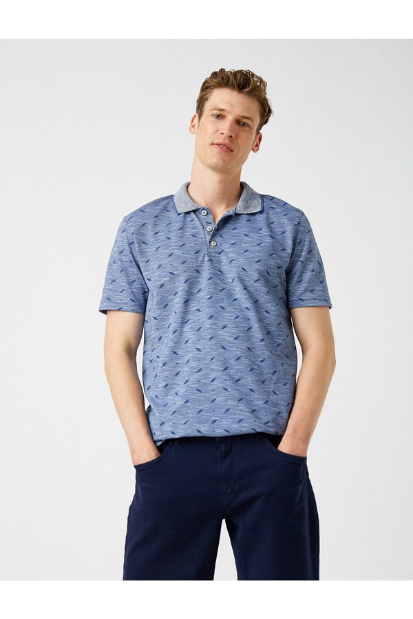Koton Koton Polo T-shirt - Navy blue - Regular fit
