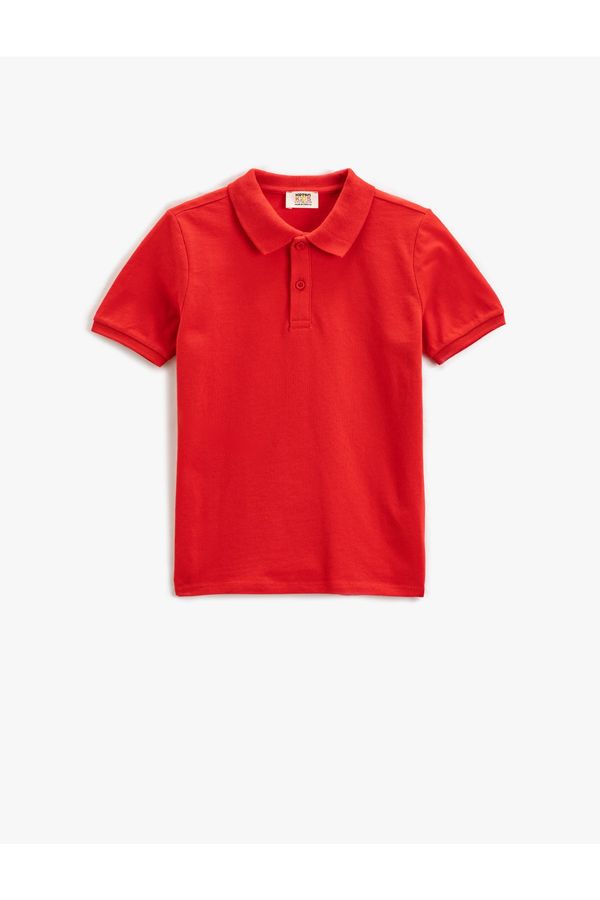 Koton Koton Polo T-shirt - Red